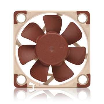 Noctua NF-A4x10 FLX, Premium Quiet Fan, 3-Pin (40x10mm, Brown)
