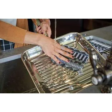 Skoy Bundle, 2-Pack Skoy Scrub, and 4-Pack Skoy Swedish Dishcloth, Reusable Cleaning Products for Kitchen and Household, Planet-Friendly, Dishwasher Safe Soft Scrub, Monochromatic Colors