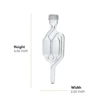 FastRack Transparent Airlocks | Easy Brewing & Fermentation Gear