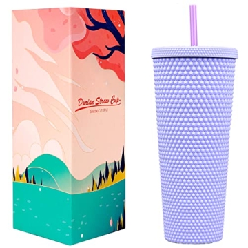 Dreaming My Dream Stylish 24oz BPA-Free Tumbler with Straw