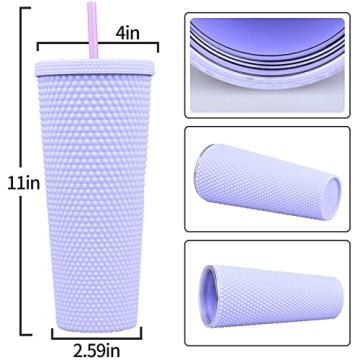 Dreaming My Dream Stylish 24oz BPA-Free Tumbler with Straw