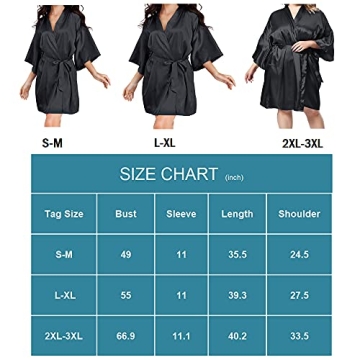 Comfort and Style with EPLAZA Women's Satin Robe