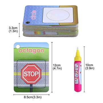 Coolplay Water Coloring Cards for Kids Learning Fun