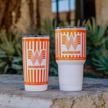 Custom Whataburger YETI Rambler® Tumbler - Perfect For Fans!