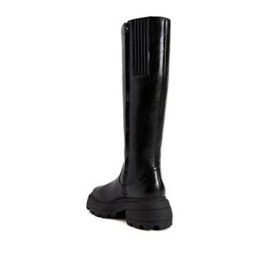 Katy Perry Women's The Geli Solid Tall Boot Fashion, Black, 5.5