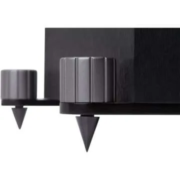 ELAC Uni-fi UF5 3-Way Floorstanding Speaker by Andrew Jones - (Each) Black (UF51-BK)