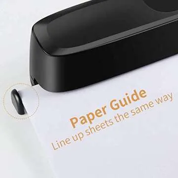 AFMAT Electric 3 Hole Punch, 20-Sheet Capacity, Versatile