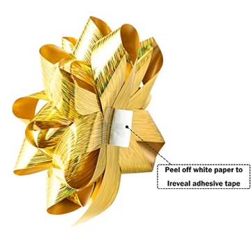 Gold and Silver Gift Bow Assortment for All Occasions