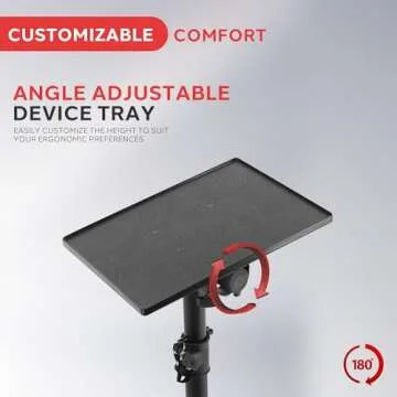 PYLE-PRO Universal Laptop Projector Tripod Stand for Versatile Use