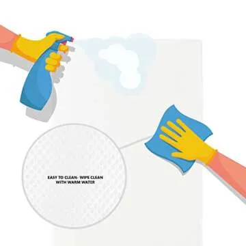 Dream On Me Holly 3” Fiber Baby Crib Mattress, Greenguard Gold and JPMA Certified Crib Mattress, Fits All Portable & Mini Cribs, Waterproof Vinyl Cover, Comes with 10 Years Limited Warranty