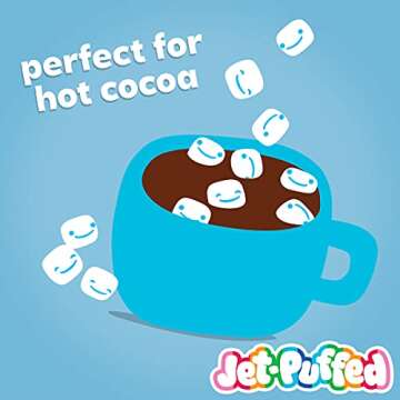Jet-Puffed Mini Marshmallows (4 ct Pack, 7 oz Resealable Bags)