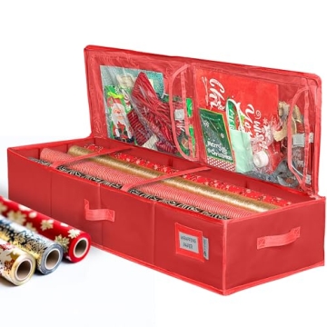 Premium Wrapping Paper Storage Solution for Gifts