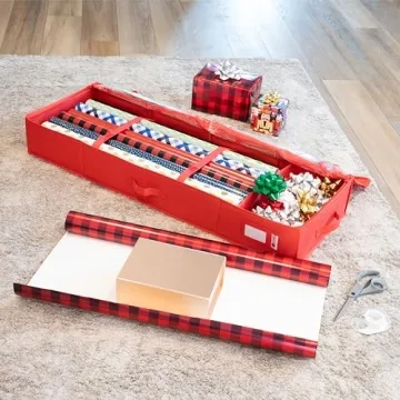 Premium Wrapping Paper Storage Solution for Gifts