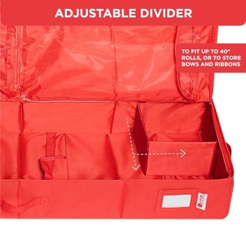 Premium Wrapping Paper Storage Solution for Gifts