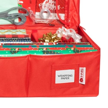 Premium Wrapping Paper Storage Solution for Gifts