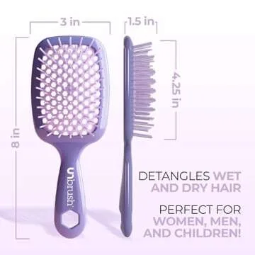 FHI Heat UNbrush Detangling Brush for All Hair Types