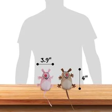 Fat Cat Classic Eeeks! Cat Toy, 1 unit, Assorted Color