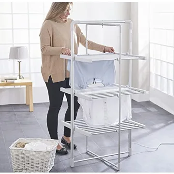 Easylife XL Heated Drying Rack with Timer for Efficient Drying