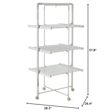 Easylife XL Heated Drying Rack with Timer for Efficient Drying