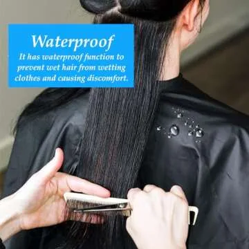 Waterproof Hair Salon Capes for Hairdressers and Stylists
