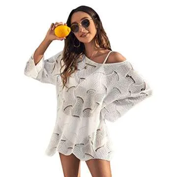 SOLY HUX Beach Cover-Up Dress for Women - Chic & Comfortable