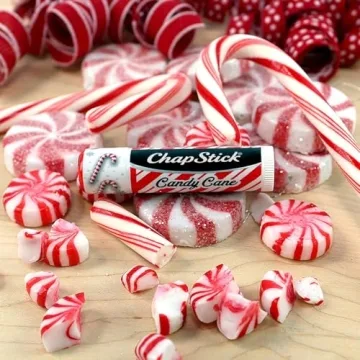 ChapStick Candy Cane Lip Balm – Moisturizing Holiday Favorite