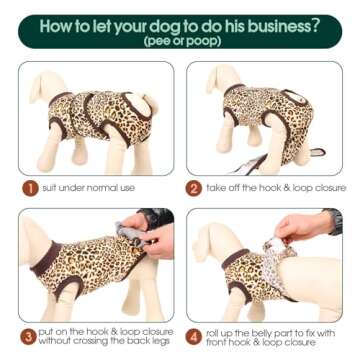 Kuoser Dog Recovery Suit - Comfort After Surgery