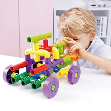 Jouqtoys 72-Piece STEM Building Blocks Set for Kids