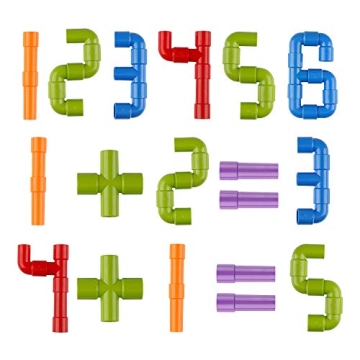 Jouqtoys 72-Piece STEM Building Blocks Set for Kids