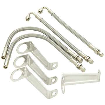 Phoenix USA AML1 Air Inflation Kit - Braided Stainless Extensions for Easy Tire Access