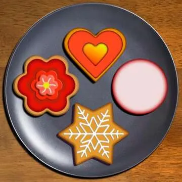 Metal Cookie Cutters Set- Heart, Star, Round, Flower - 12Pcs Cookie Cutters - Heart Cookie Cutter Star Cookie Cutter Round Small Cutter Flower Cookie Cutter Star Heart Shaped Cookie Cutters for Baking