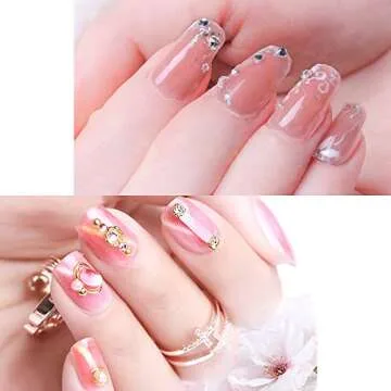 Dual-Ended Poly Gel Brush & Picker, 2 IN 1 Design Nail Brush and Spatula, Stainless Steel Gel Nail Brush Tool for Acrylic Nails Extension Gel By Tiphulan (Black/2PCS)