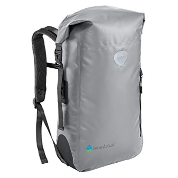 Skog Å Kust BackSåk Waterproof Backpack - 25L Gray | Ultimate All-Weather Gear