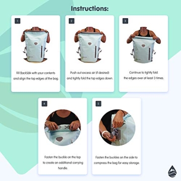 Skog Å Kust BackSåk Waterproof Backpack | Durable & Stylish