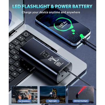 GJOSYOI Tire Inflator, 150PSI for Quick Inflation