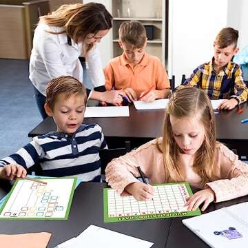 SeunKieer Dry Erase Multiplication & Division Board 9x12