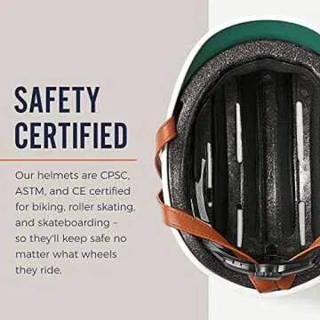 Thousand Jr. Kids Helmet & Bell - Children's Helmet Certified for Bike, Skateboard, Roller-Skate - Boys and Girls Bike Helmet with Matching Kids Bell Included