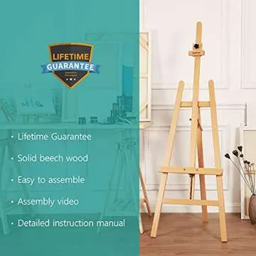 VISWIN Adjustable Height Easel - Perfect for Artists