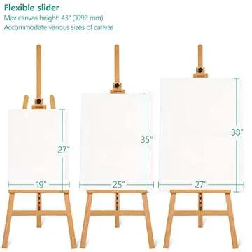 VISWIN Adjustable Height Easel - Perfect for Artists