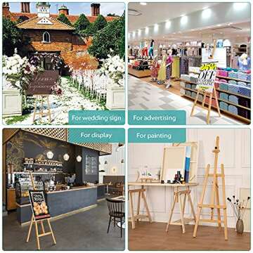 VISWIN Adjustable Height Easel - Perfect for Artists