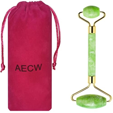 AEWC Natural Jade Roller for Facial Massage - Enhance Your Glow!