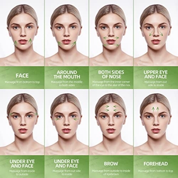 AECW Jade Roller for Natural Skin Rejuvenation and Glow