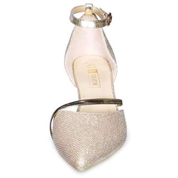 Stylish IDIFU Comfortable Low Kitten Heels for Women