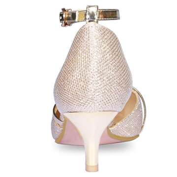 Stylish IDIFU Comfortable Low Kitten Heels for Women