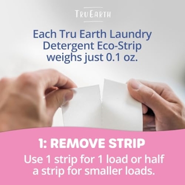 Tru Earth Eco-Friendly Baby Laundry Detergent Strips 32 Count