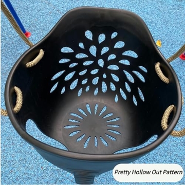 SELEWARE Heavy-Duty Toddler Swing with Adjustable Rope