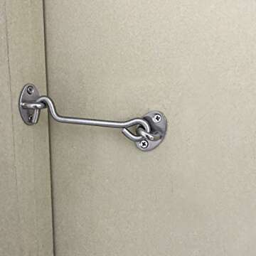 Sumnacon Heavy Duty Steel Cabin Door Latch Lock Hook