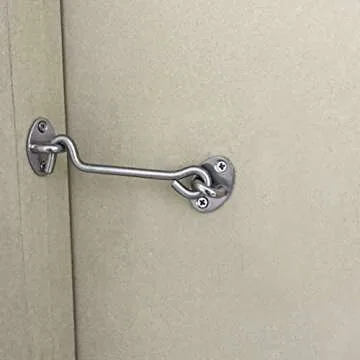 Sumnacon Heavy Duty Steel Cabin Door Latch Lock Hook