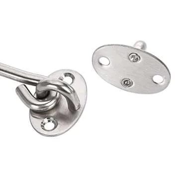 Sumnacon Heavy Duty Steel Cabin Door Latch Lock Hook
