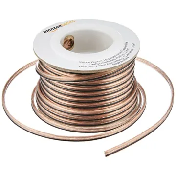 16-Gauge Speaker Wire Cable 50 Feet - Amazon Basics